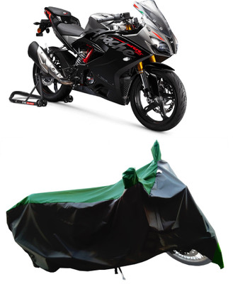 Wegather Two Wheeler Cover for TVS(Apache RTR 310, Green)