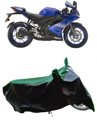 Wegather Two Wheeler Cover for Yamaha(YZF R15 V3 BS6, Green)