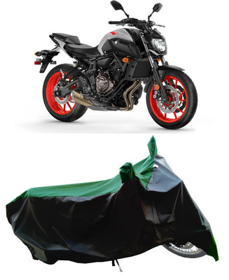Wegather Two Wheeler Cover for Yamaha(MT 07 BS6, Green)