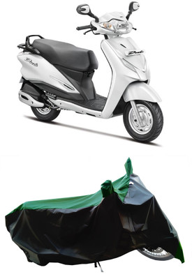 Wegather Two Wheeler Cover for Hero(Duet VX 110CC BS6, Green)