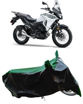 Wegather Two Wheeler Cover for Kawasaki(Versys X 300, Green)