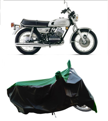 Wegather Two Wheeler Cover for Yamaha(RD 350, Green)