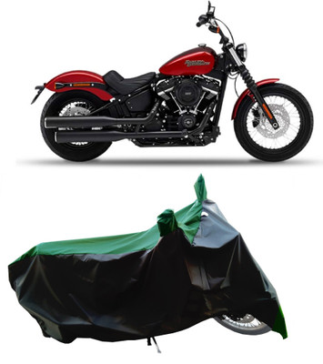 Wegather Two Wheeler Cover for Harley Davidson(Street Bob, Green)