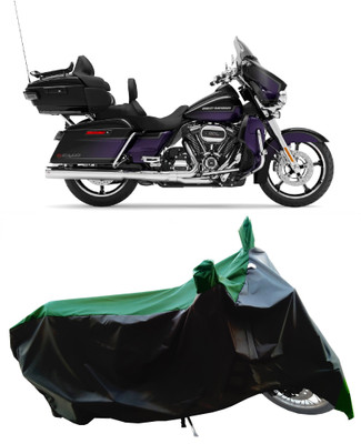 Wegather Two Wheeler Cover for Harley Davidson(CVO Limited, Green)