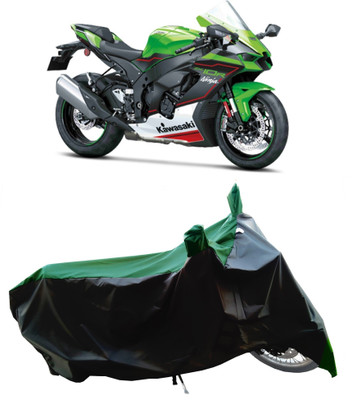 Wegather Two Wheeler Cover for Kawasaki(Ninja ZX 10R, Green)