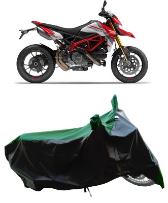 Wegather Two Wheeler Cover for Ducati(Hypermotard, Green)