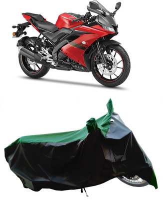 Wegather Two Wheeler Cover for Yamaha(YZF-R15 V3 New BS6, Green)