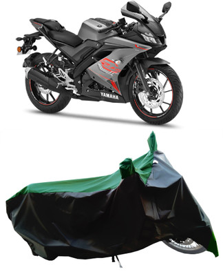 Wegather Two Wheeler Cover for Yamaha(YZF-R15 V3 BS6, Green)