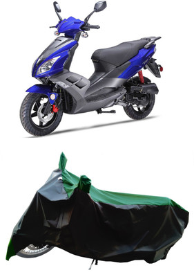 Wegather Two Wheeler Cover for Bajaj(V 150, Green)