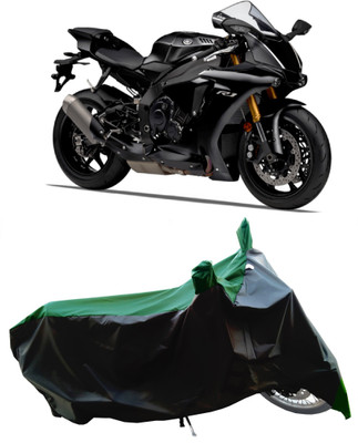 Wegather Two Wheeler Cover for Yamaha(YZF R1 BS6, Green)