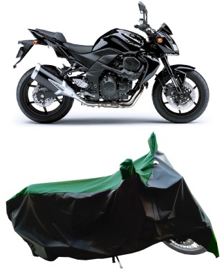 Wegather Two Wheeler Cover for Kawasaki(Z750, Green)