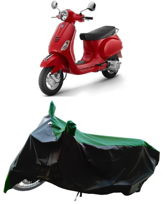 Wegather Two Wheeler Cover for Piaggio(Vespa LX 125, Green)