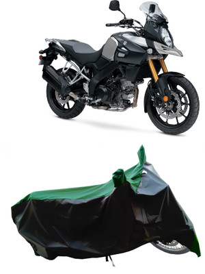Wegather Two Wheeler Cover for Suzuki(V Strom 1000, Green)