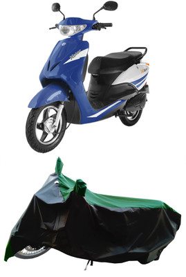 Wegather Two Wheeler Cover for Indus(Yo Xplor, Green)