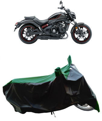 Wegather Two Wheeler Cover for Kawasaki(Vulcan S BS6, Green)