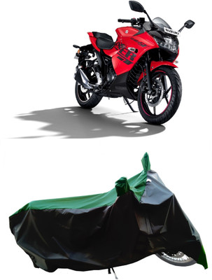 Wegather Two Wheeler Cover for Suzuki(Gixxer SF, Green)
