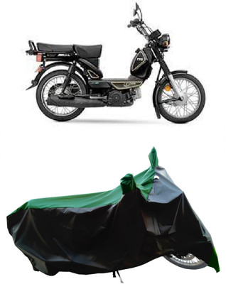 Wegather Two Wheeler Cover for TVS(Heavy Duty, Green)