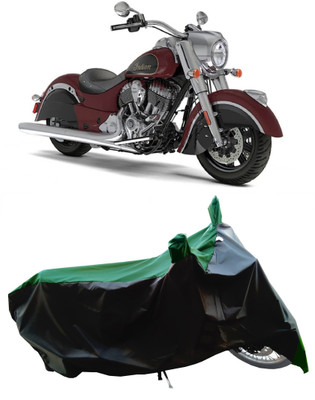 Wegather Two Wheeler Cover for Indian(Chief Classic, Green)