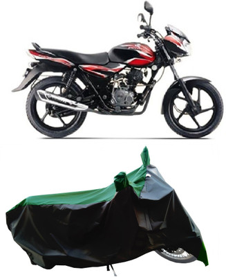Wegather Two Wheeler Cover for Bajaj(Discover 100 DTS-i, Green)