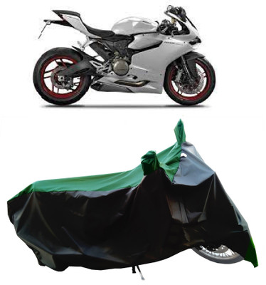 Wegather Two Wheeler Cover for Ducati(899 Panigale, Green)