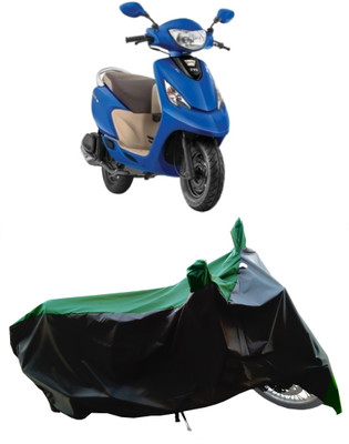 Wegather Two Wheeler Cover for TVS(Scooty Zest 110 BS6, Green)