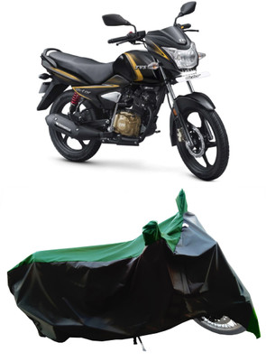 Wegather Two Wheeler Cover for TVS(Victor Premium BS6, Green)