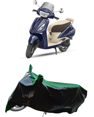 Wegather Two Wheeler Cover for TVS(Jupiter classic, Green)