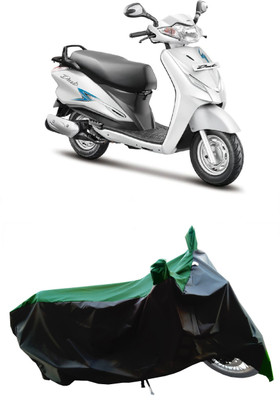Wegather Two Wheeler Cover for Hero(Duet 125 CC BS6, Green)
