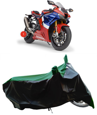 Wegather Two Wheeler Cover for Honda(CBR 1000RR, Green)