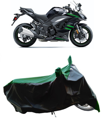Wegather Two Wheeler Cover for Kawasaki(Ninja 1000 BS6, Green)