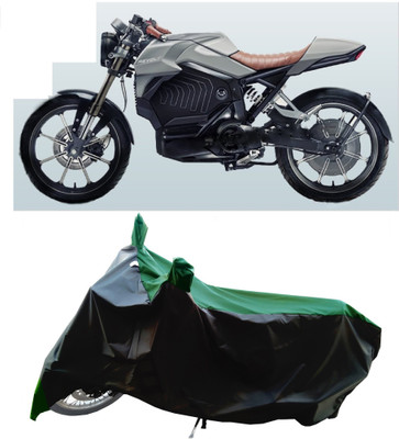 Wegather Two Wheeler Cover for Revolt(RV Cafe Racer, Green)