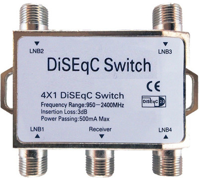 Divinext Cable TV Splitter 3 Way Splitter 3-Way for Cable tv S3 Media Streaming Device(Black)
