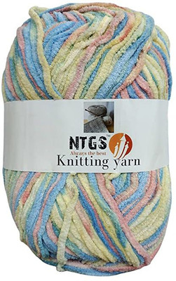 JEFFY VARDHMAN Blanket Thick Yarn - (Multicolour) -400 gm