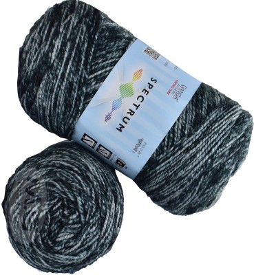 Simi Enterprise Ganga Spectrum S/M Carbon morphankhi (400 gm) wool ART-ABBD