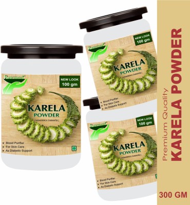 Rawmest Organic Karela powder | Bitter Melon Powder For Diabetes Control 300 gm(Pack of 3)