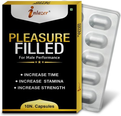 inlazer Pleasure Filled Shilajit Pills For Complete S-exual Pleasure & Timing(Pack of 3)