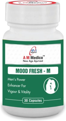 A M Medico Mood Fresh M Ayurvedic Shilaji, ashvagandha | men stamina and power Capsule