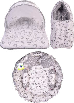 Toddylon New Born Baby Care Daily Essential Gift Set Combo(Grey)