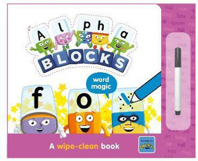 Alphablocks Word Magic: A Wipe-Clean Book(English, Board book, Alphablocks)