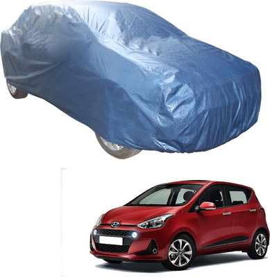 SS Zeeber Car Cover For Hyundai i10 Magna 1.1L (Without Mirror Pockets)(Blue)