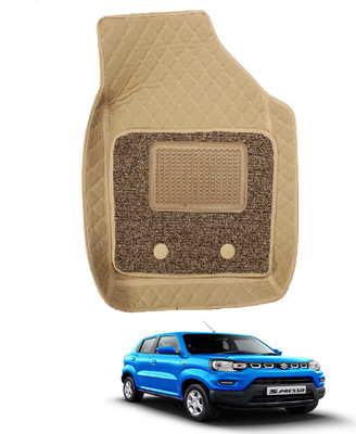 Auto Hub Leatherite 7D Mat For  Maruti Suzuki S-Presso(Beige)