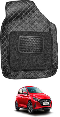 Auto Hub Leatherite 7D Mat For  Hyundai i20 Active(Black)