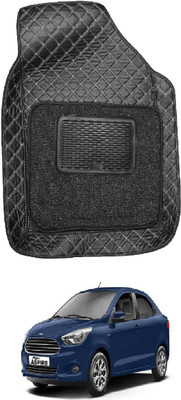 Auto Hub Leatherite 7D Mat For  Ford Figo Aspire(Black)
