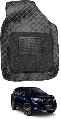 MOCKHE Leatherite 7D Mat For  Mahindra Universal For Car(Black)