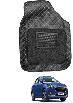 MOCKHE Leatherite 7D Mat For  Maruti Suzuki Swift Dzire(Black)