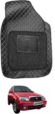 Auto Hub Leatherite 7D Mat For  Maruti Suzuki Esteem(Black)