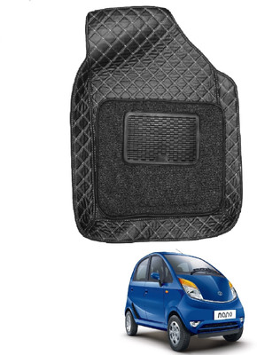 MOCKHE Leatherite 7D Mat For  Tata Nano(Black)