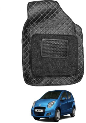 MOCKHE Leatherite 7D Mat For  Maruti Suzuki A-Star(Black)