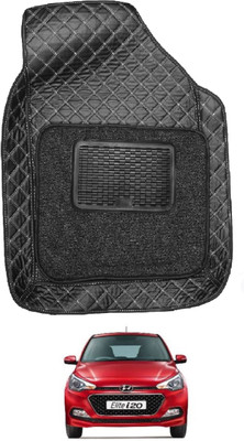 Auto Hub Leatherite 7D Mat For  Hyundai Elite i20(Black)