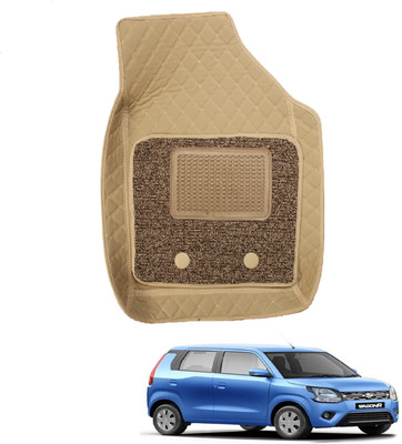 Auto Hub Leatherite 7D Mat For  Maruti Suzuki WagonR(Beige)